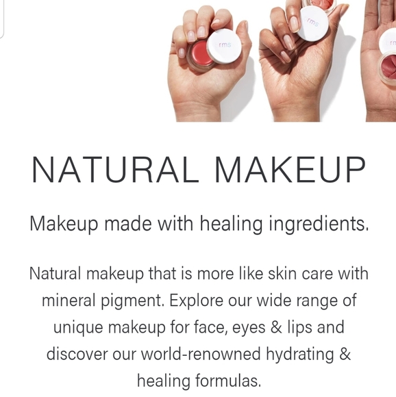 BNIB RMS BEAUTY lip2cheek color in DEMURE - Picture 2 of 6